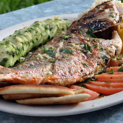 Whole Broiled Fish